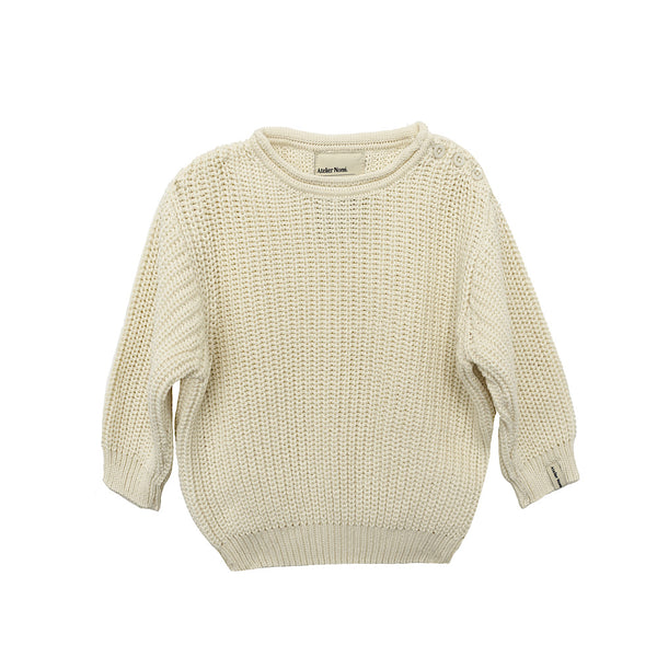 Atelier Nomi | Pullover Stockholm | Off White
