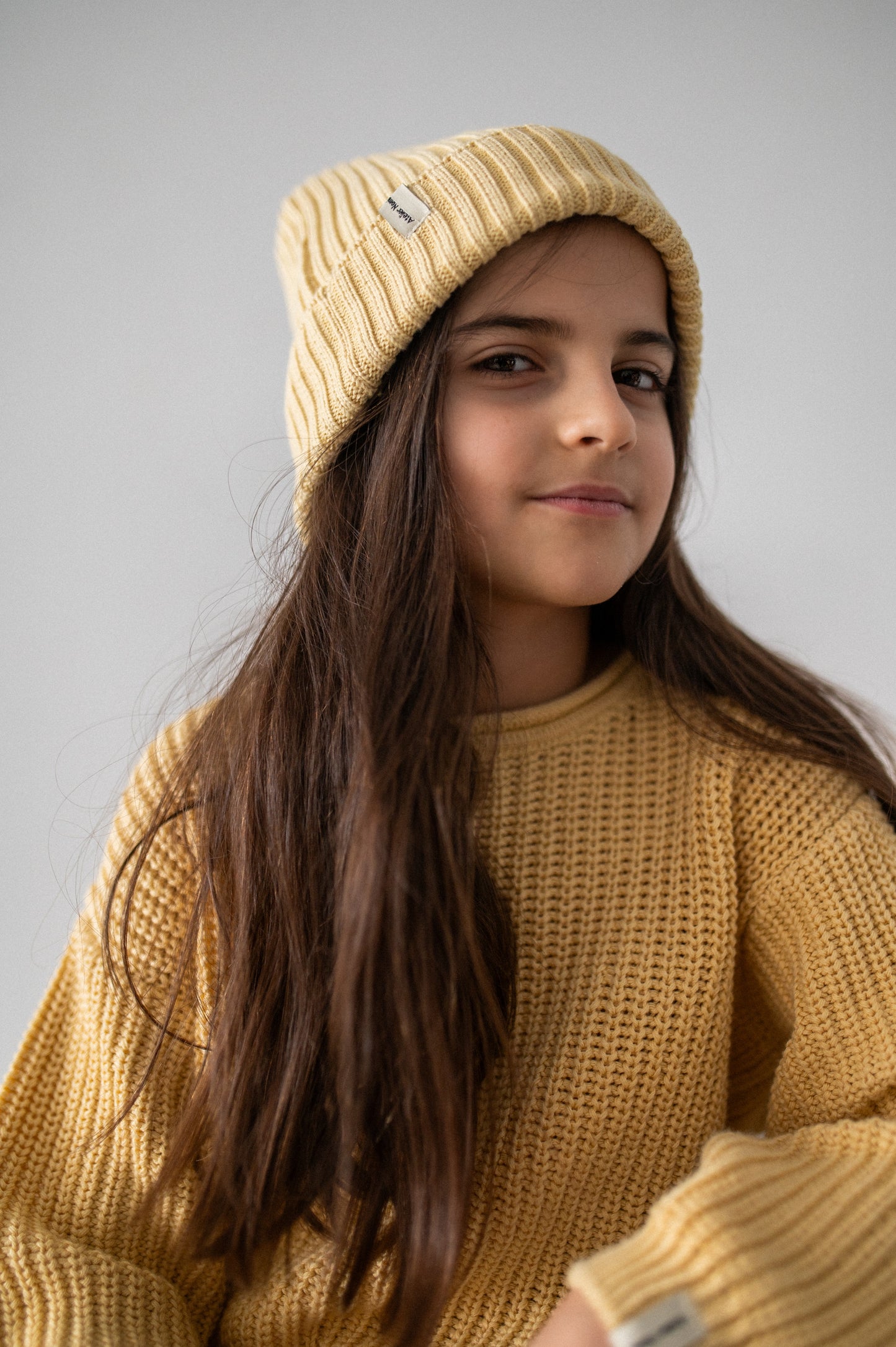 Atelier Nomi | Pullover Stockholm | Soft Yellow