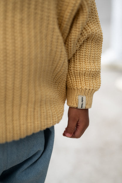 Atelier Nomi | Pullover Stockholm | Soft Yellow