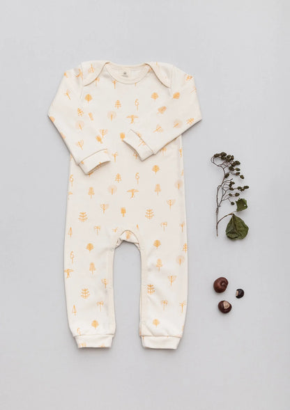 Organic by Feldman | Long-Sleeved Play Suit | Protective Forest