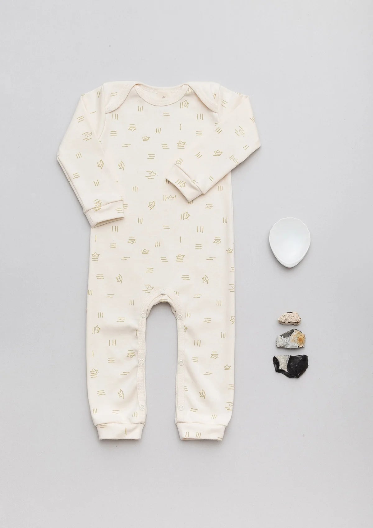 Organic by Feldman | Long-Sleeved Playsuit | Water of Life