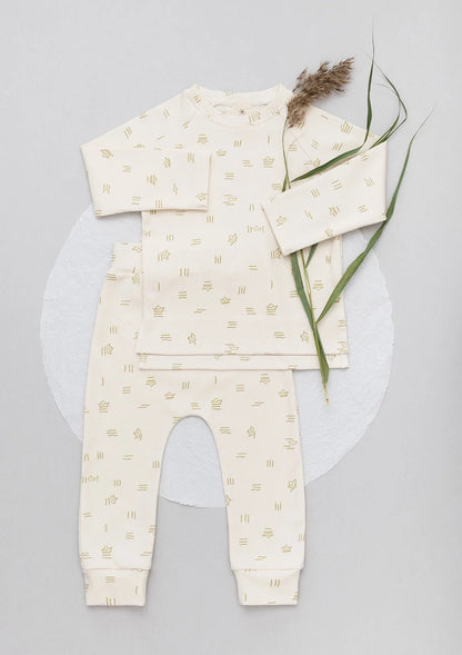 Organic by Feldman | Long-Sleeved Playsuit | Water of Life