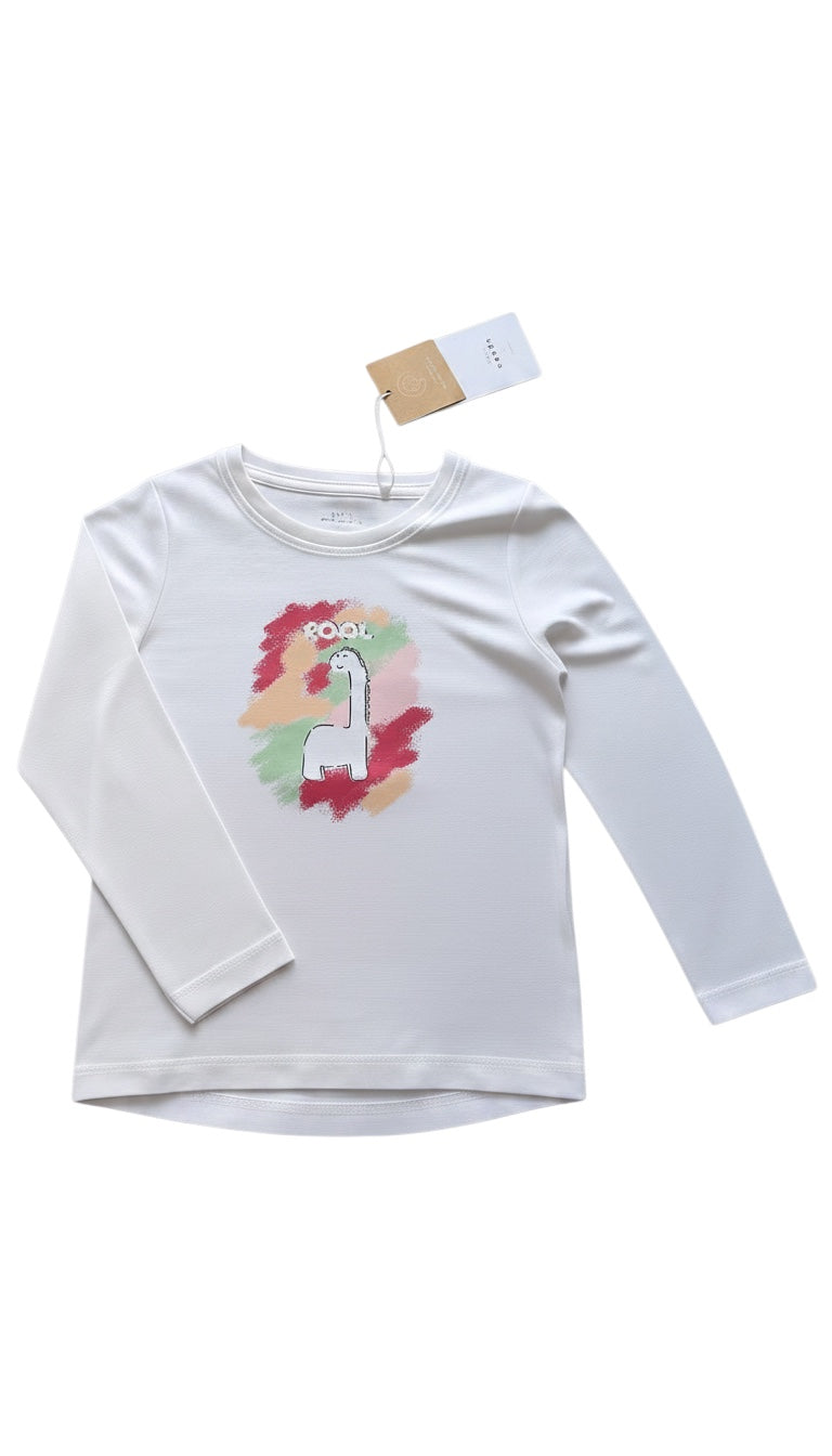 NAME IT | T-Shirt Langarm | Weiß