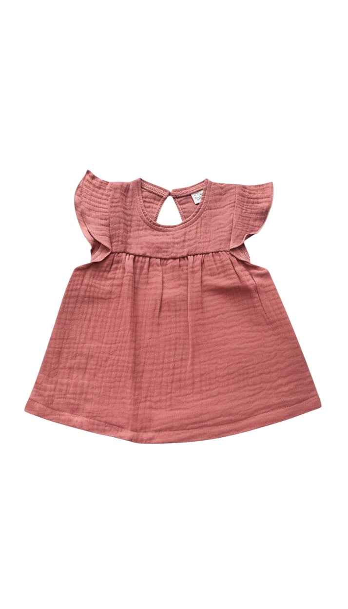 Popolini | Top Muslin | Raspberry