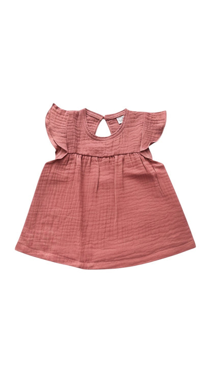 Popolini | Top Muslin | Raspberry